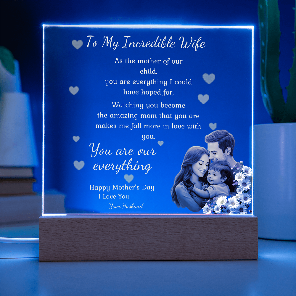 To My Wife- On Mother's Day